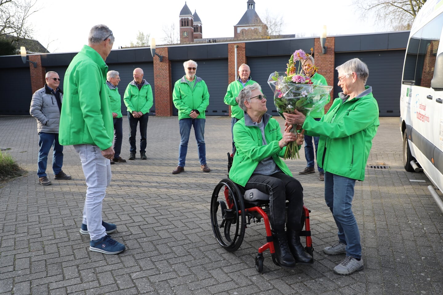 Rika van Zwieten neemt afscheid als chauffeur Plusbus.