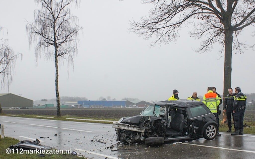 Ernstig ongeval op de Putseweg bij Ossendrecht.