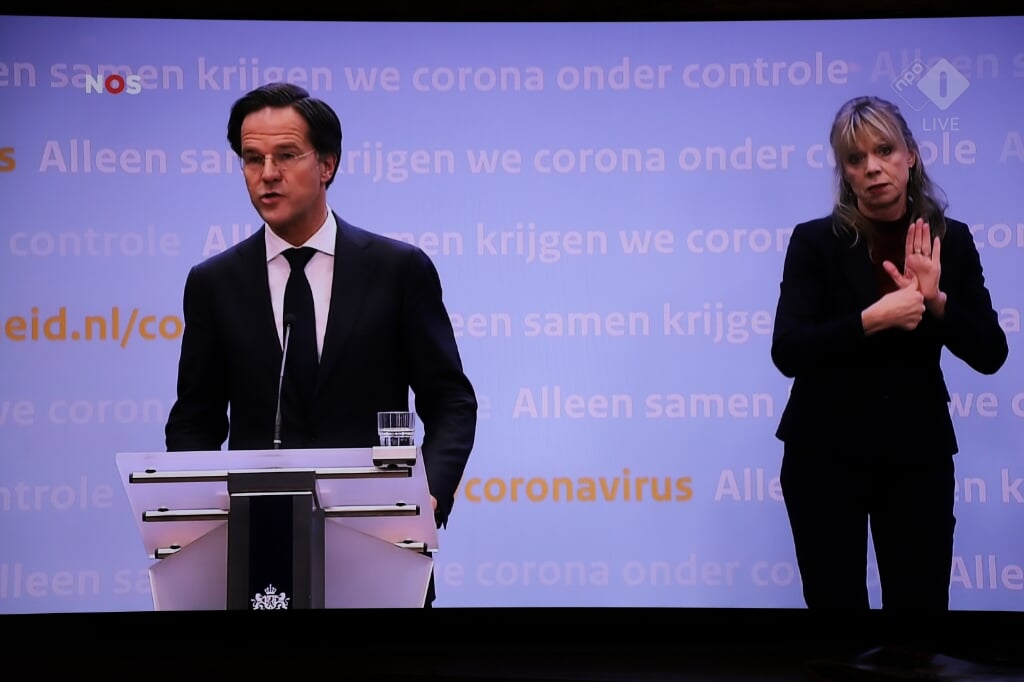 In de persconferentie van 2 februari maakte premier Rutte beperkte versoepeling bekend.