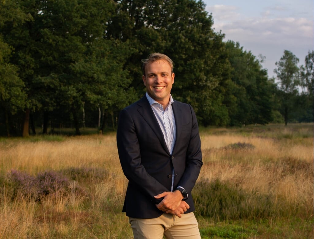 Lijsttrekker en fractievoorzitter D66 Woensdrecht Thierry de Heer.