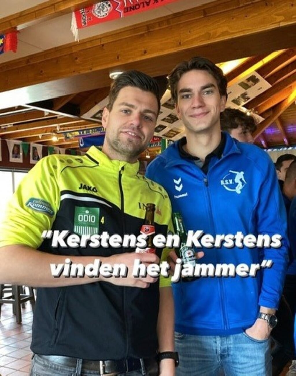 Sander Kerstens versus Stijn Kerstens afgelast