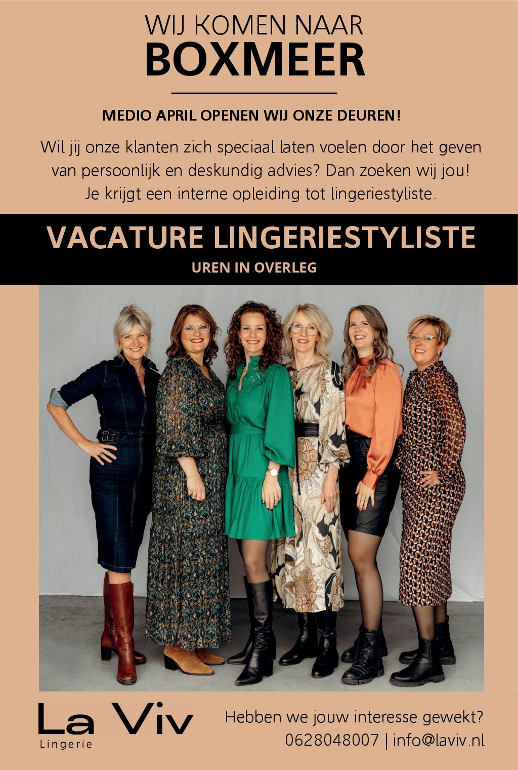 Vacature: Vacature: Lingerie styliste - La viv lingerie