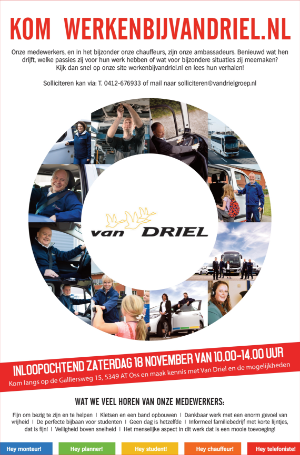 Vacature: Vervoerservice Van Driel B.V. - Vervoerservice Van Driel B.V.