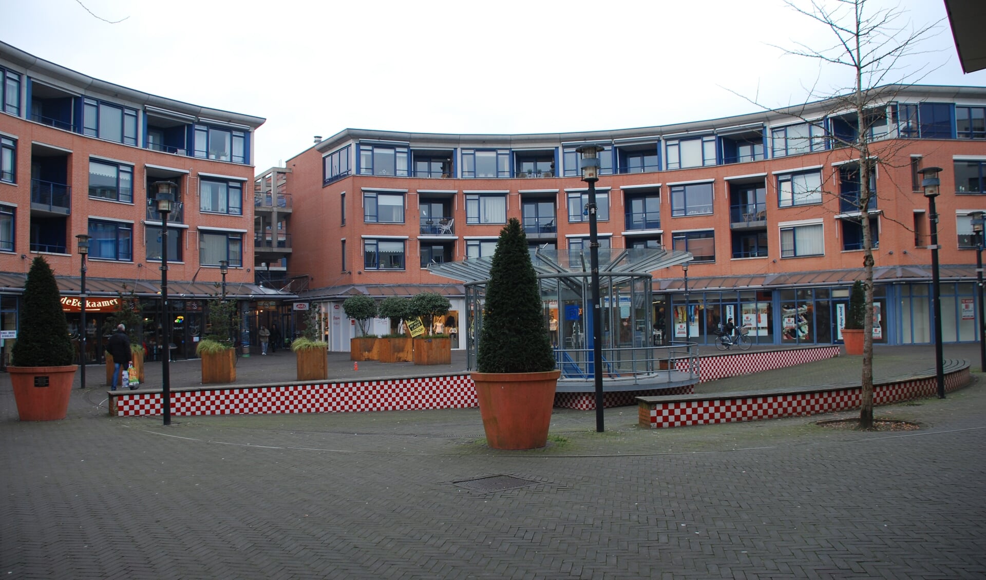 Het Brabantplein in Uden.