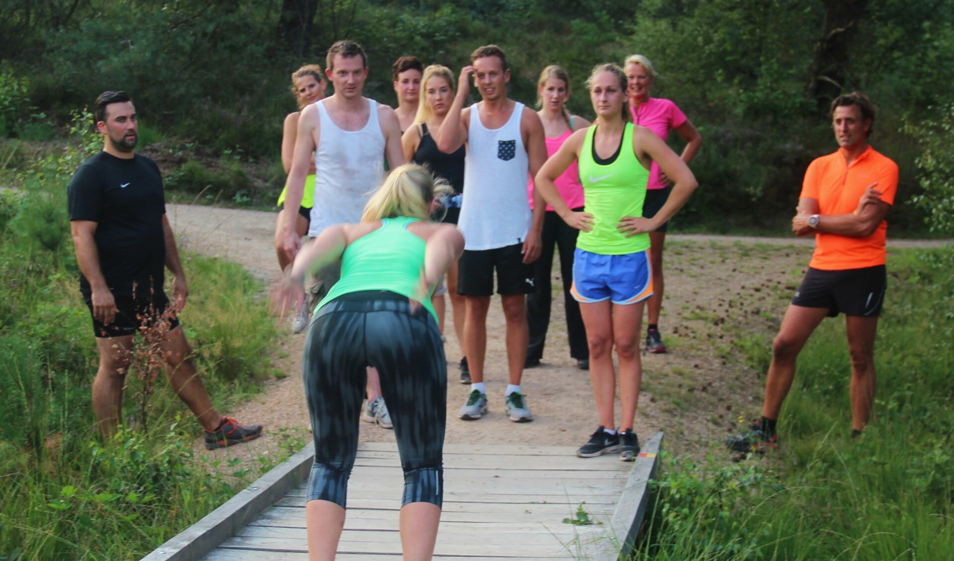 Bootcamp, een van de dingen die gedaan zal worden tijdens de ontbijttraining.