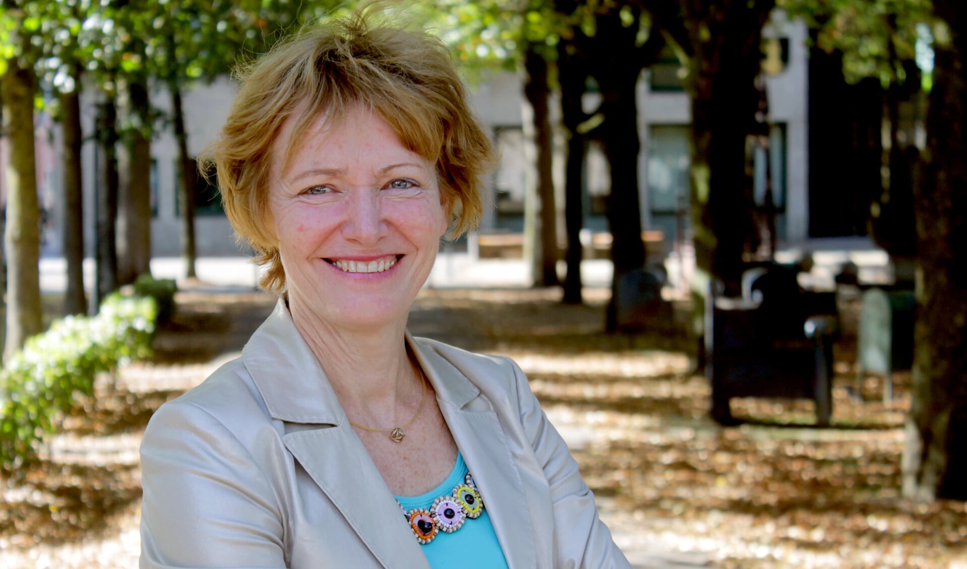 Nicole Lemlijn als a-politieke wethouder in Sint Anthonis. (foto: Kees de Bruijn