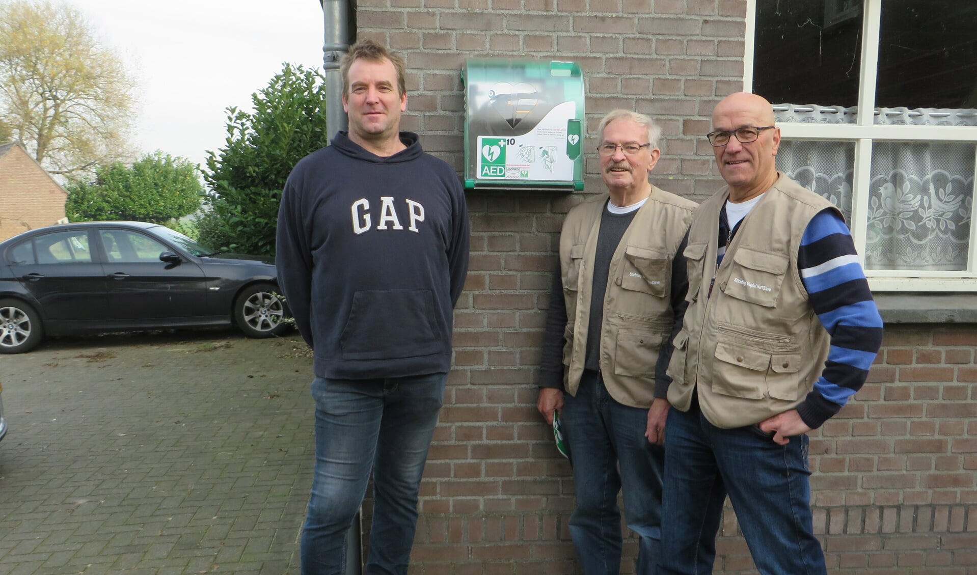 Op de foto van links naar rechts: Marco van Asseldonk, Jan van Grunsven en Maarte van den Heuvel.