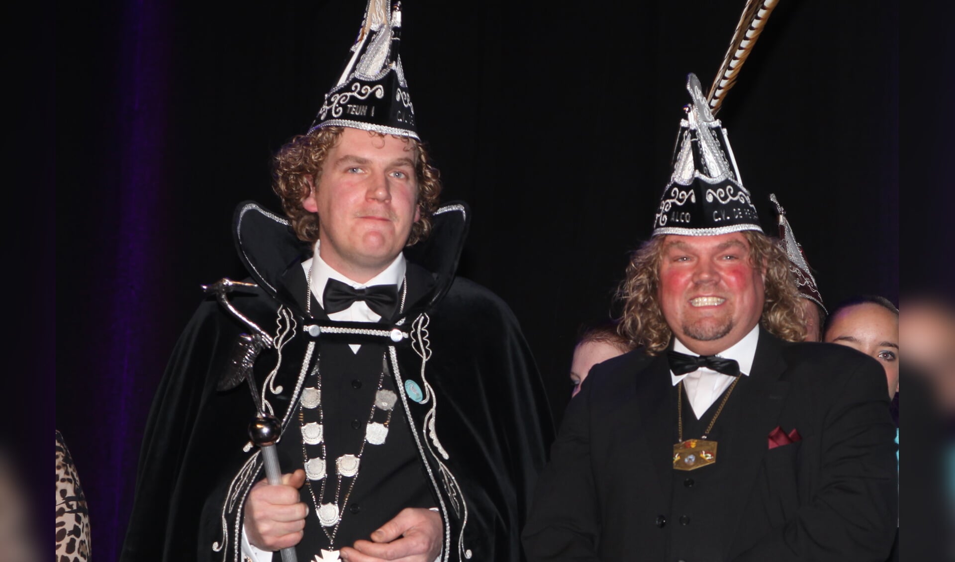 Prins Teun D'n Urste en Adjudant Alco Brugmans (Foto Peter Kuijpers)