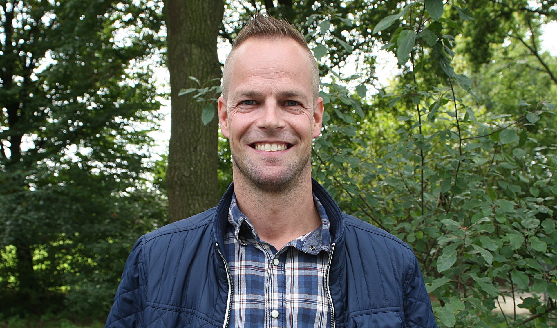 Johan Vullings, trainer van Hapse Boys. (Foto: Peter Kuijpers)