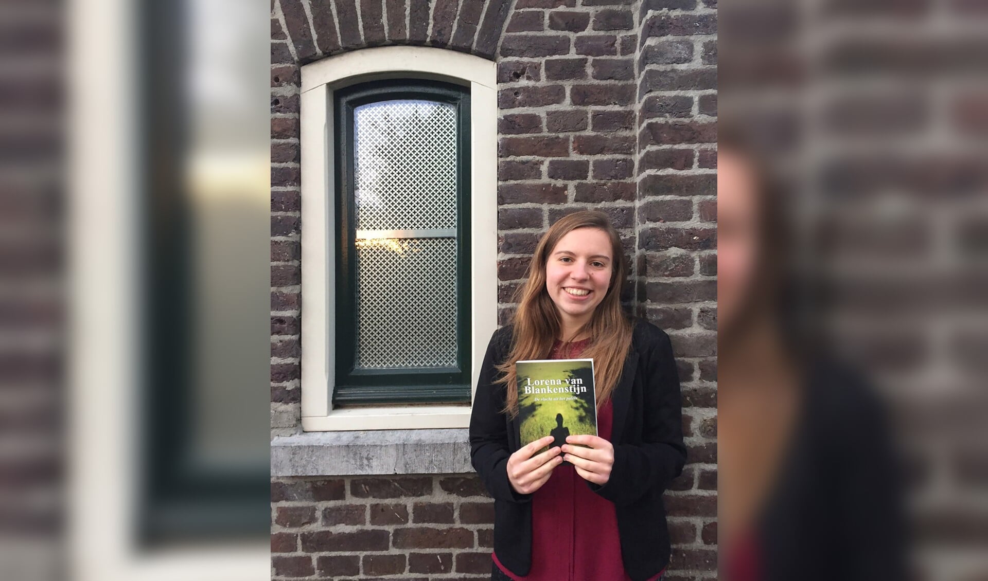 Evie Nielen uit Katwijk maakte onlangs haar schrijversdebuut.
