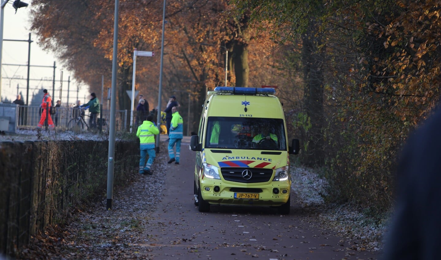 De ambulance. (Foto: Maickel Keijzers / Hendriks multimedia)