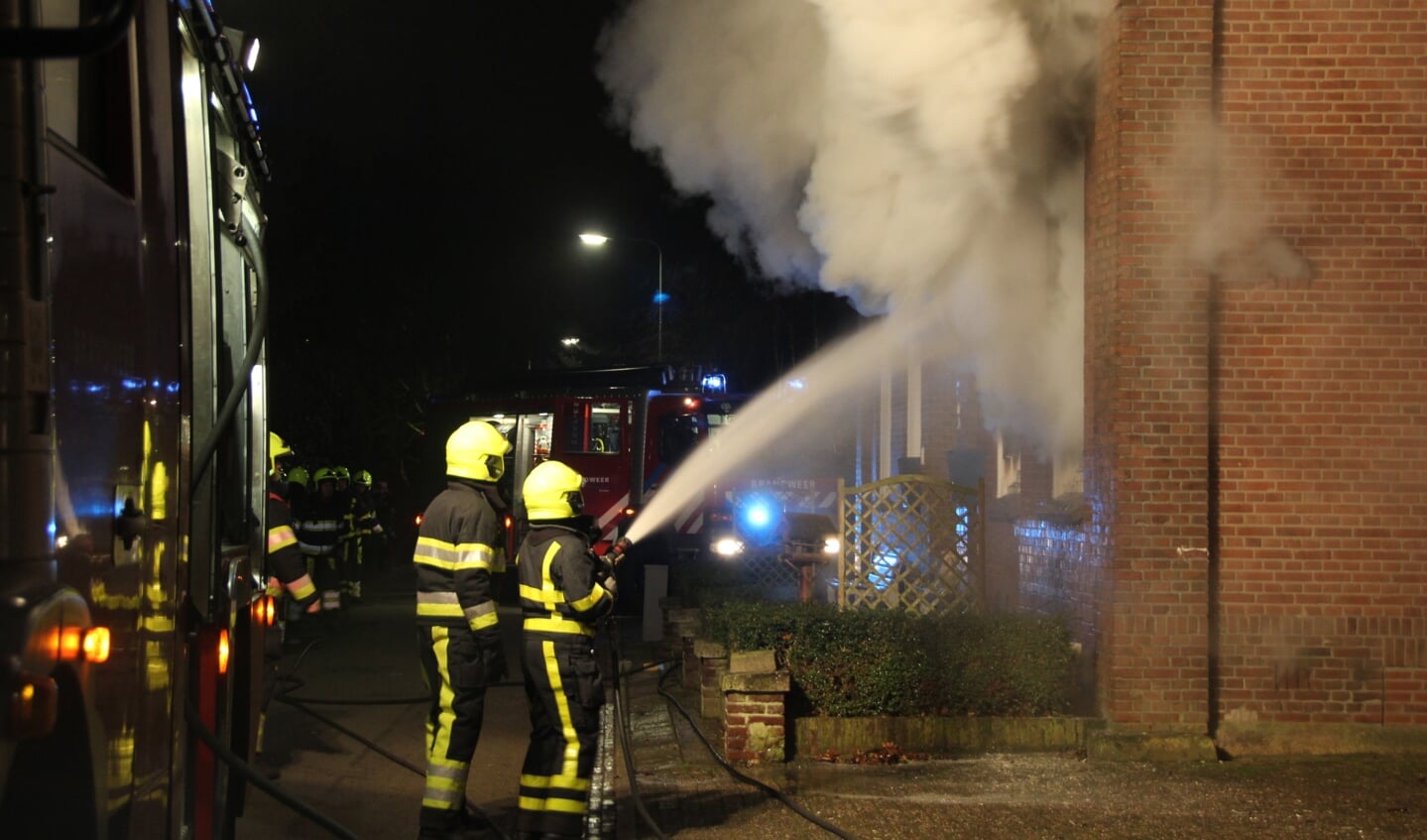 Uitslaande brand in Siebengewald. (foto: SK-Media)