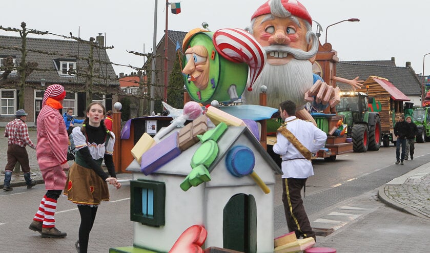 Deelnemer aan de Lithse optocht.