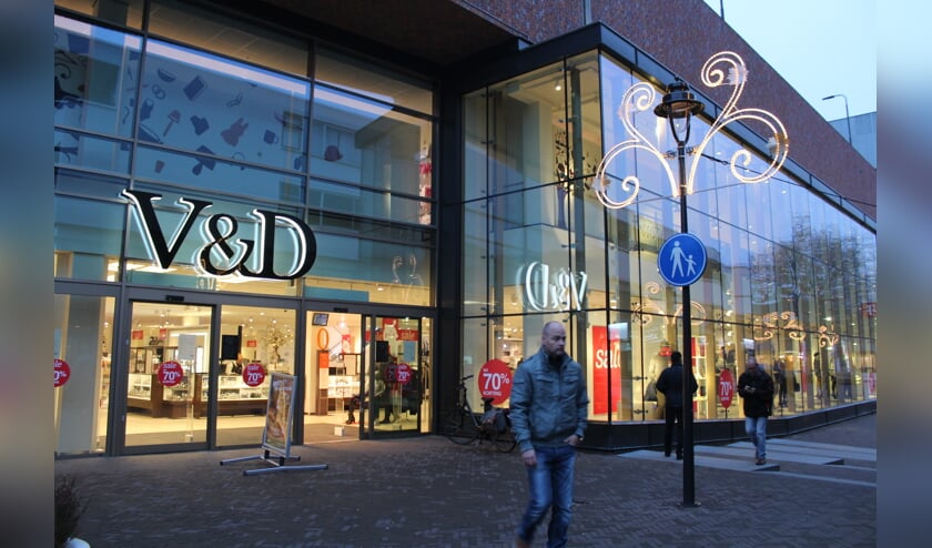 De sluiting van de V&D in Uden kan grote gevolgen hebben voor de leegstand in het centrum.