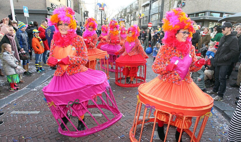 Deelnemer aan de Osse optocht (Foto: Hans van der Poel)