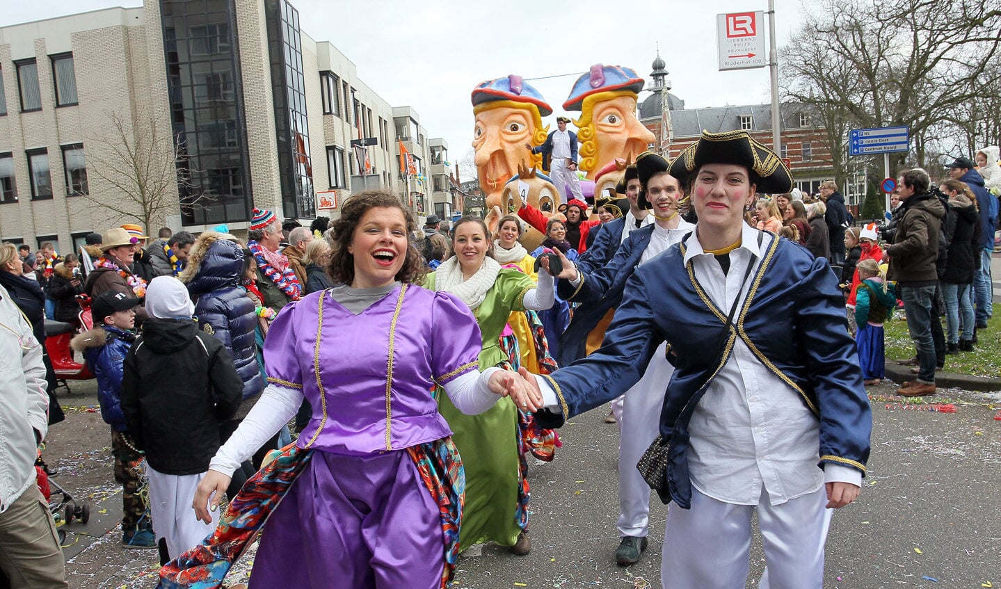 Deelnemer aan de Osse optocht (Foto: Hans van der Poel)