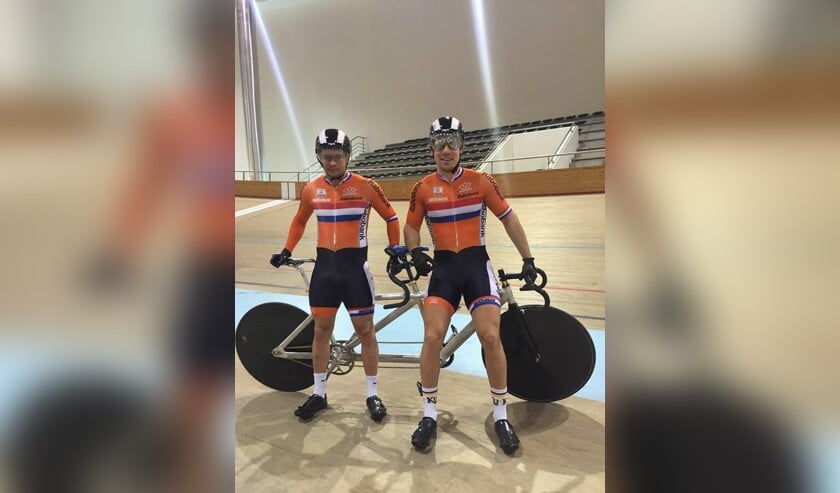 Tandemduo Tommy van den Eijnde en Yorick Bos.
