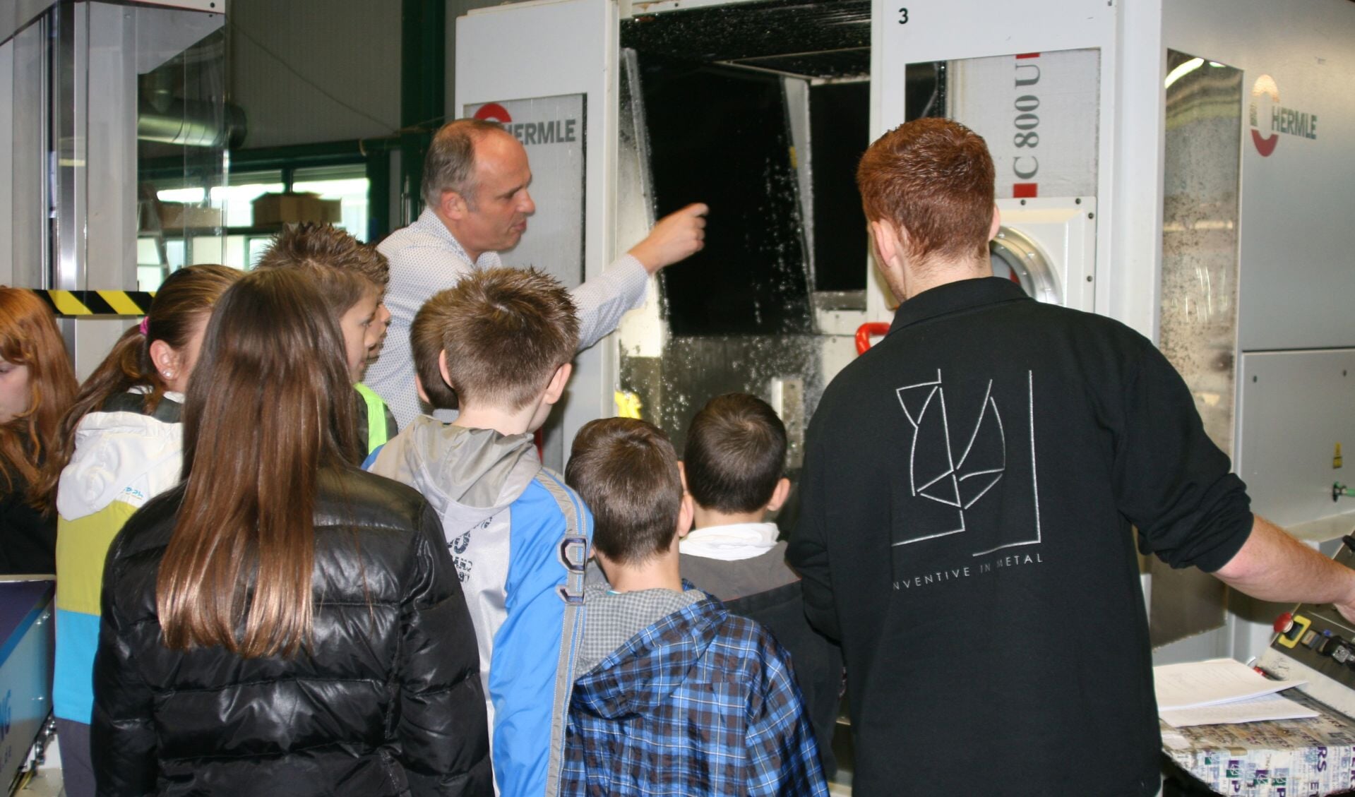 Groep 7-leerlingen brengen 13, 14 en 15 april weer bezoek aan technische bedrijven.