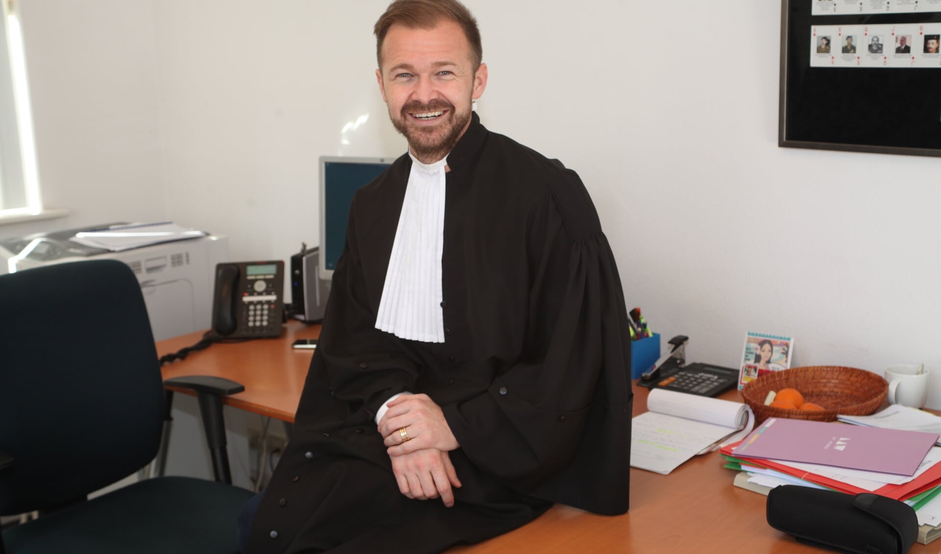 Zijad Jusic kan het voetballen niet laten (Foto: Peter Kuijpers) 