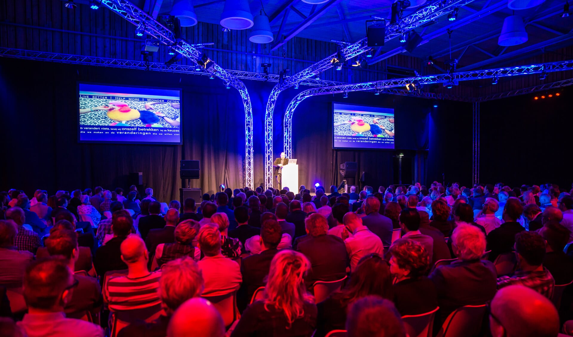 Ruud Veltenaar aan het woord tijdens BE2016. (foto: Patrick van Beek)
