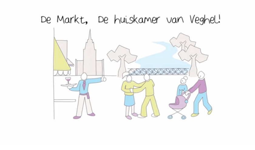 De Markt moet de huiskamer van Veghel worden.