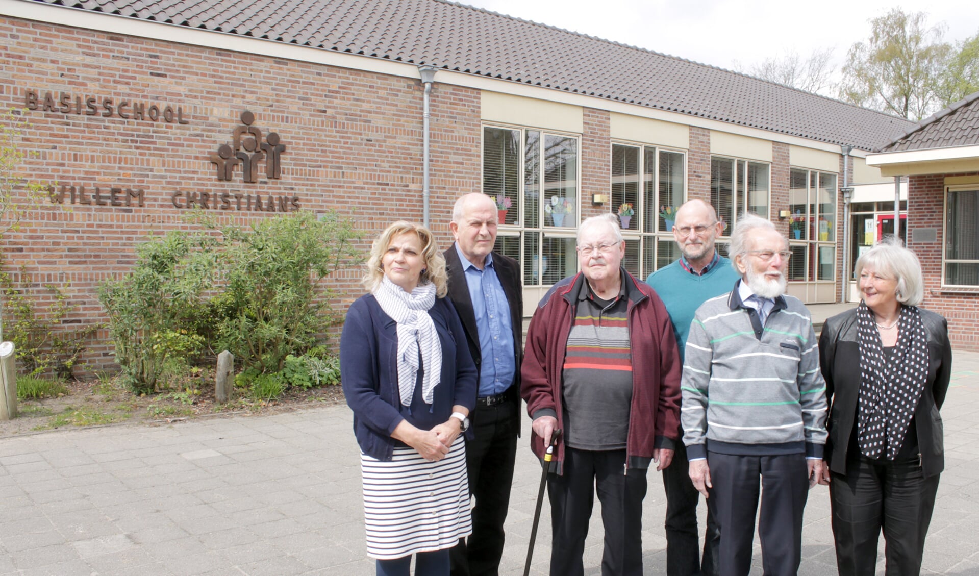 V.l.n.r.: Marianne van den Boomen, Rien van de Steeg, Henk Vesters, Frans Trimbach, Theo Pollemans en Ria Pollemans.