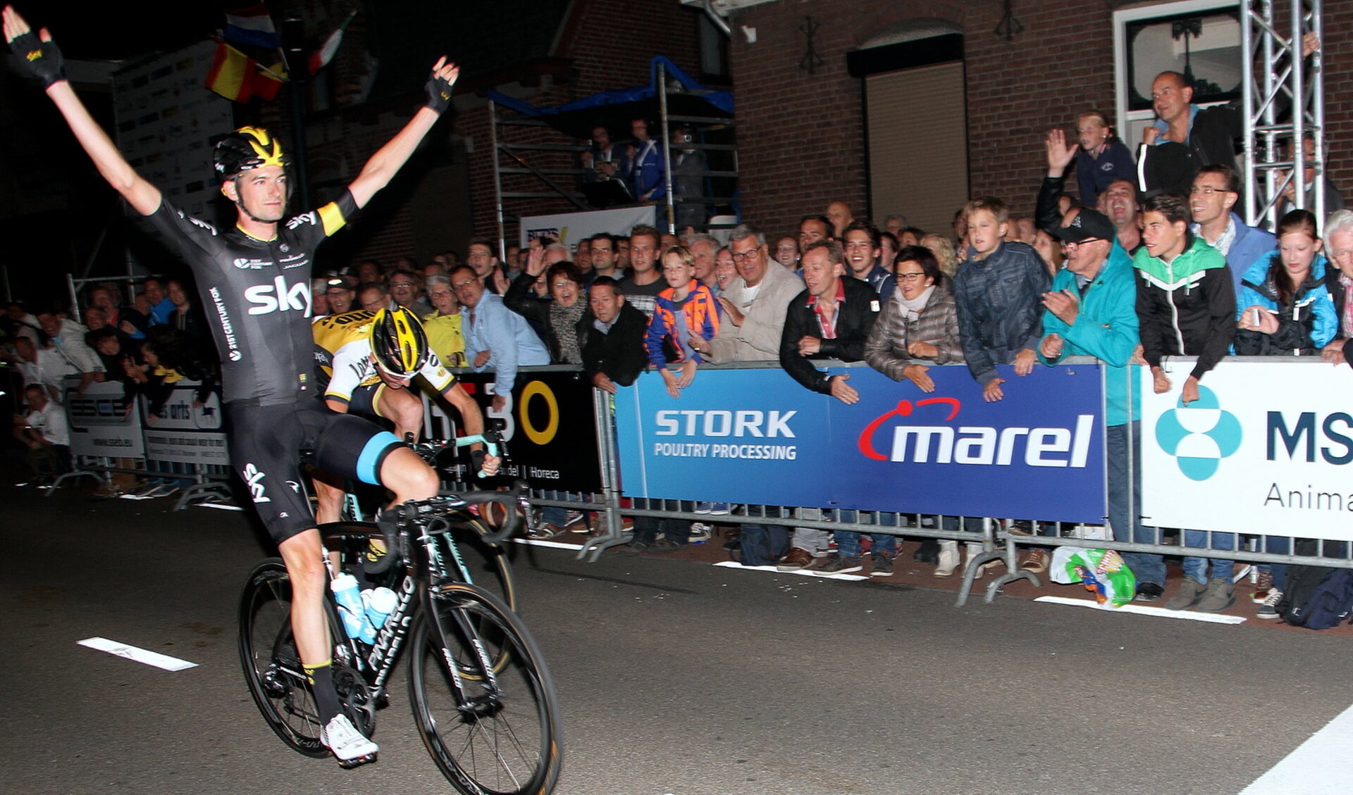 Daags na de Tour werd vorig jaar gewonnen door Wout Poels. (foto: Tunnis.nl)
