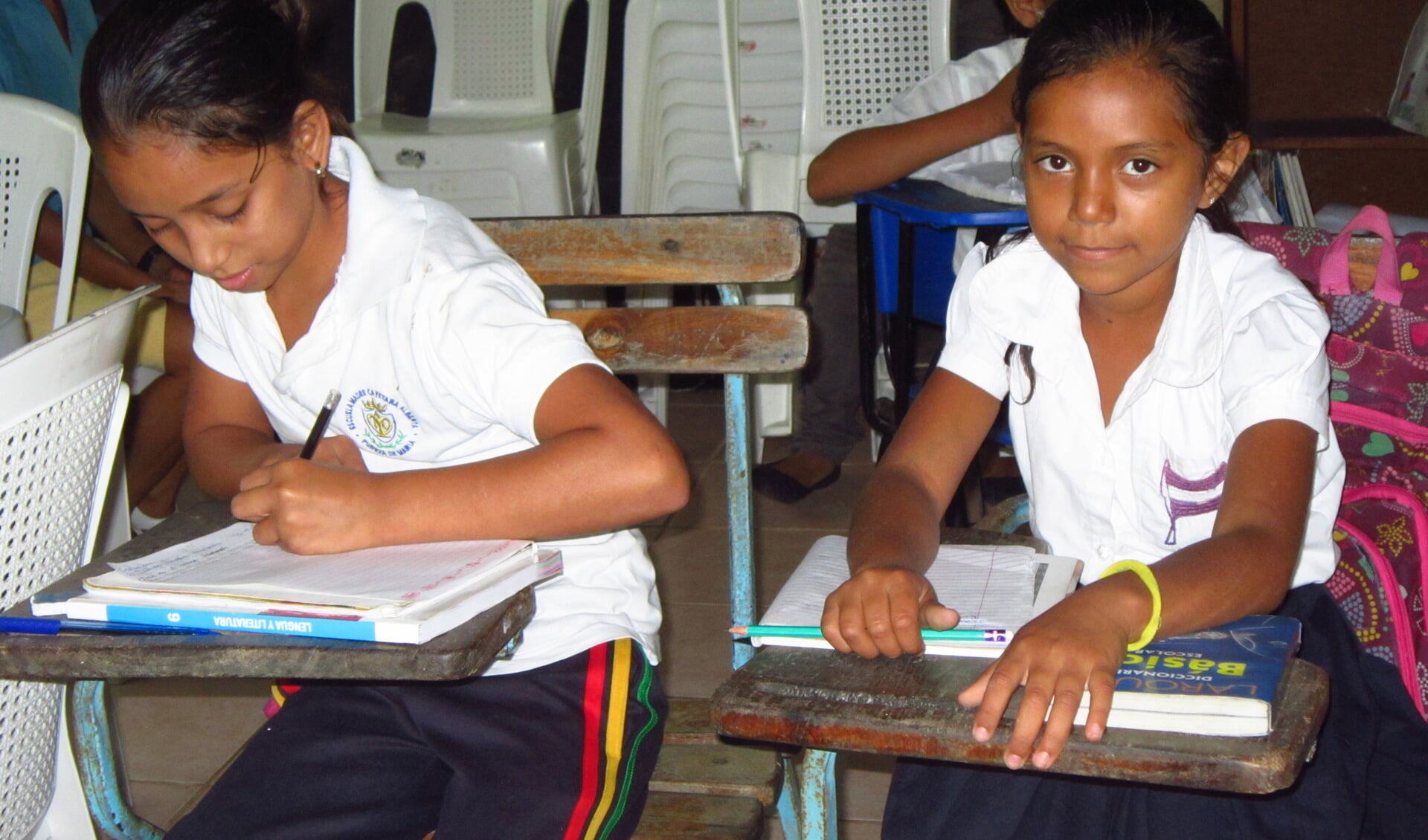 Met de vastenactie kon Stichting GESP boeken en leermiddelen aanschaffen voor een school in Nicaragua.