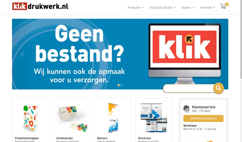 Klikdrukwerk.nl: uw bertrouwbare partner op het gebied van drukwerk.  