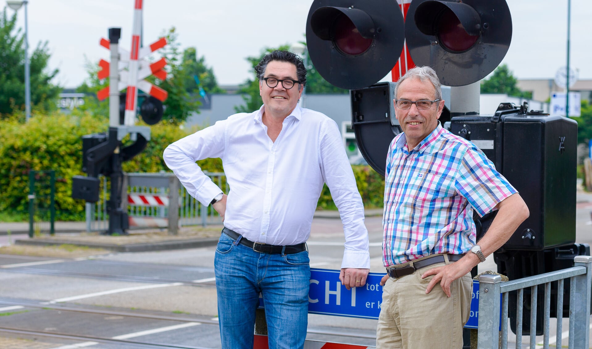 'Goede verbinding noodzakelijk', volgens Pierre Hermans (links) en Noud van Vught (rechts).