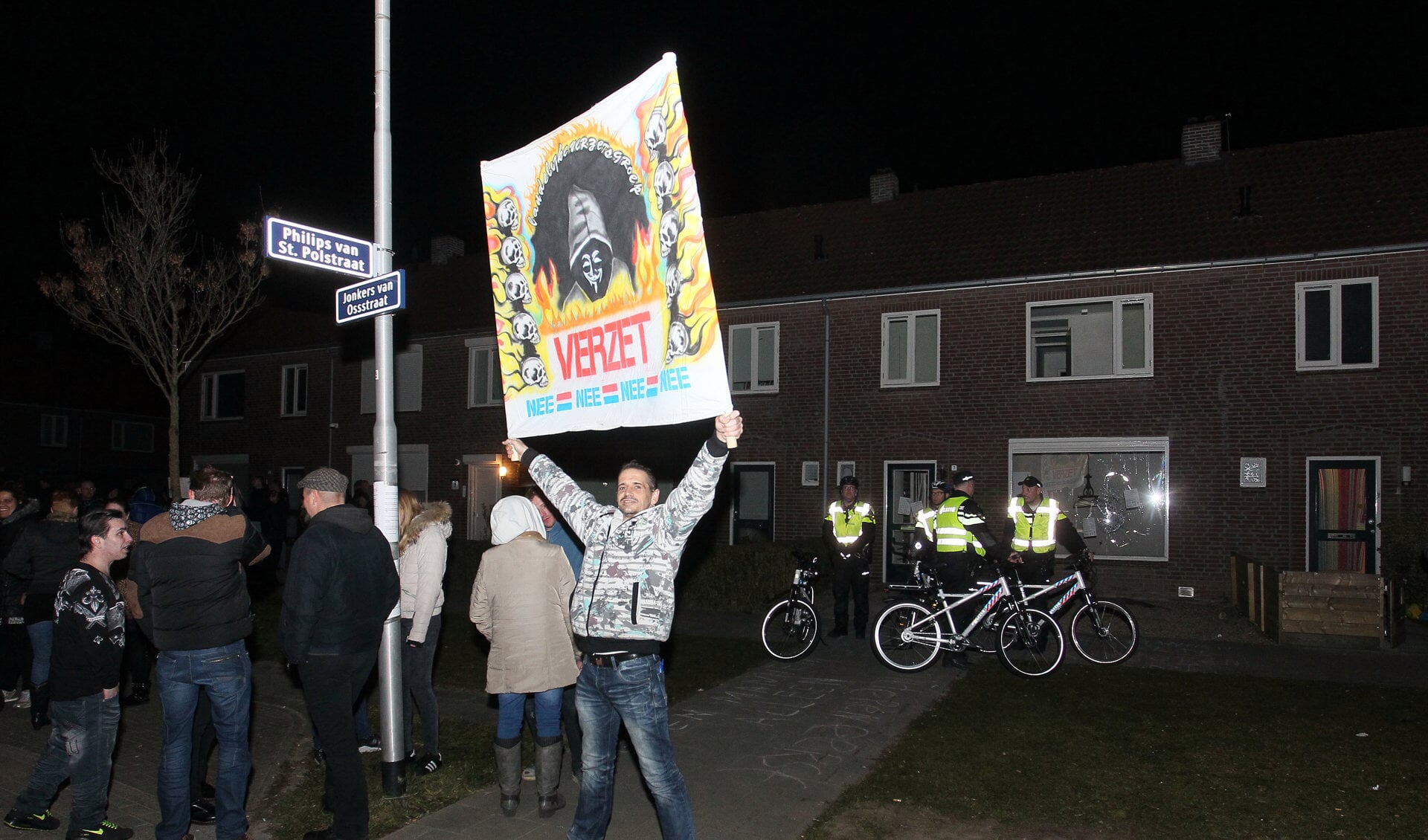Een eerdere demonstratie in Oss. (foto: Hans van der Poel)