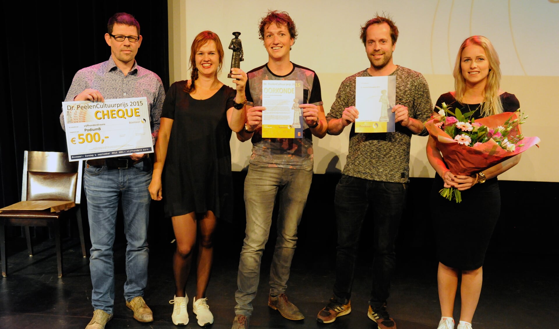 Het Beugense muziekfestival Podium B won vorig jaar de Dr. PeelenCultuurprijs.