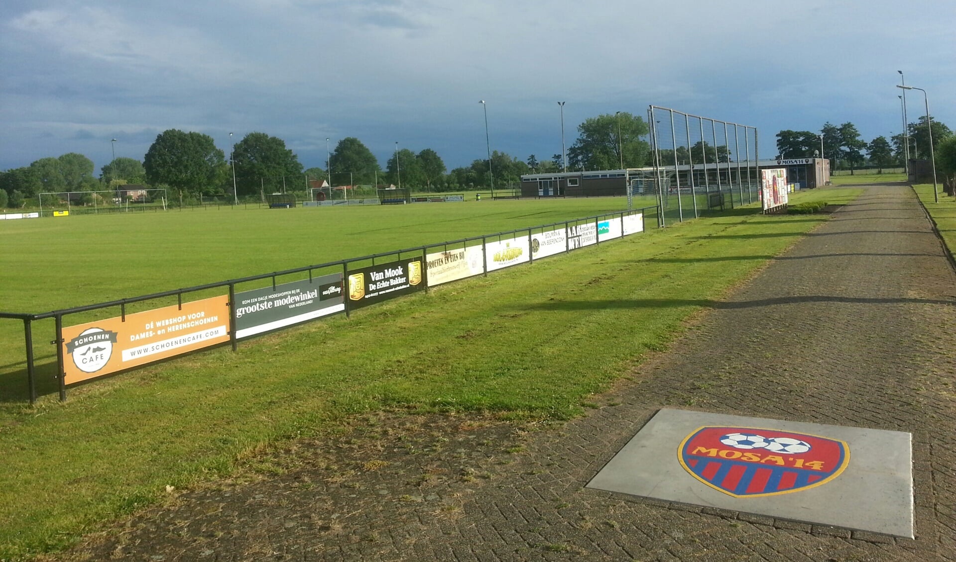 Het sportpark van MOSA'14.