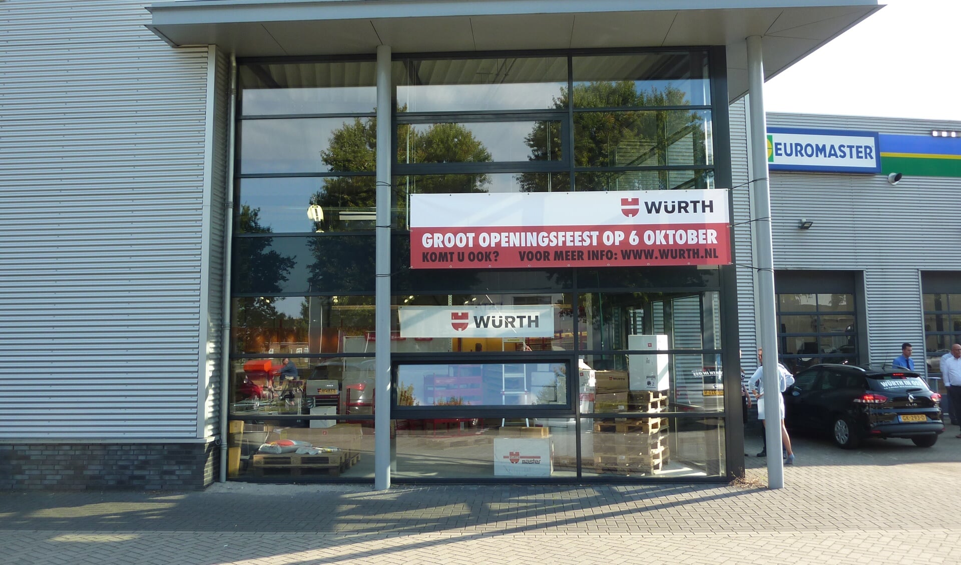 Würth Nederland B.V. opent nieuwe shop in Oss.