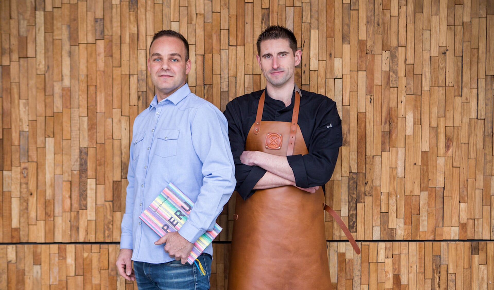 Peter Timmers (operationeel manager) en Vincent van Oijen (chef-kok) van Restaurant Cusco.