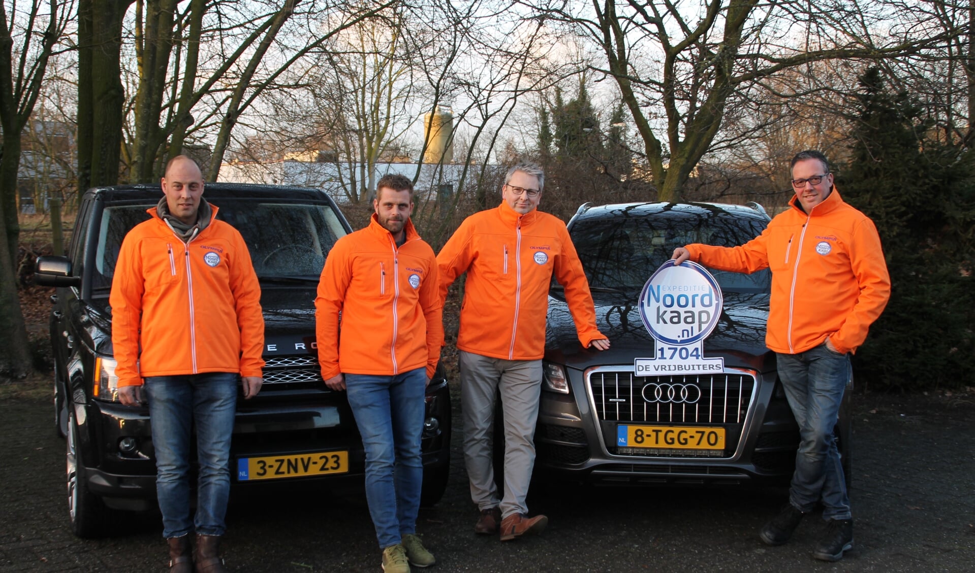 Patrick van Dijck uit Uden, Ton van Zoggel uit Schijndel, Frans van Outvorst uit Boekel en Triny van Rooij uit Veghel vertrekken op 29 januari.