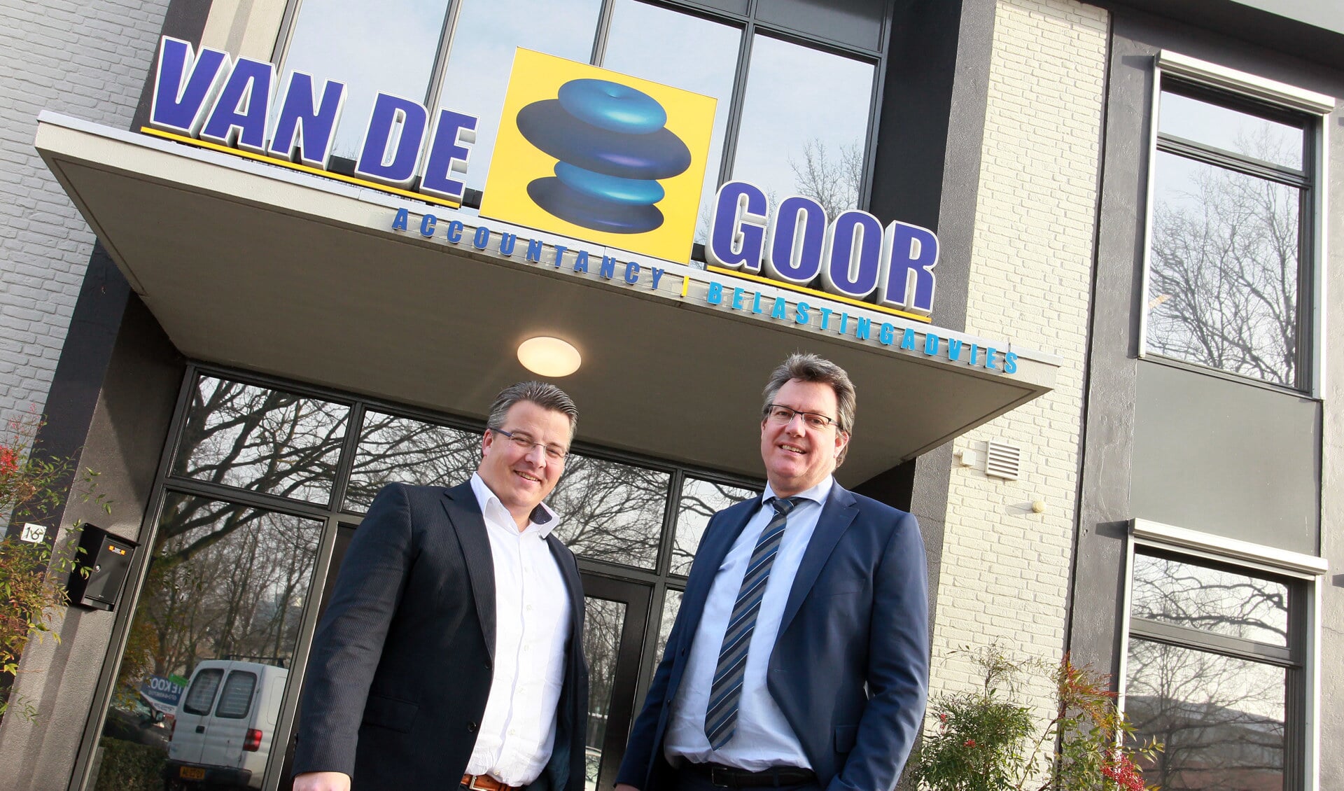 Harald Bimbergen en Mark van de Goor. (Foto: Hans van der Poel)