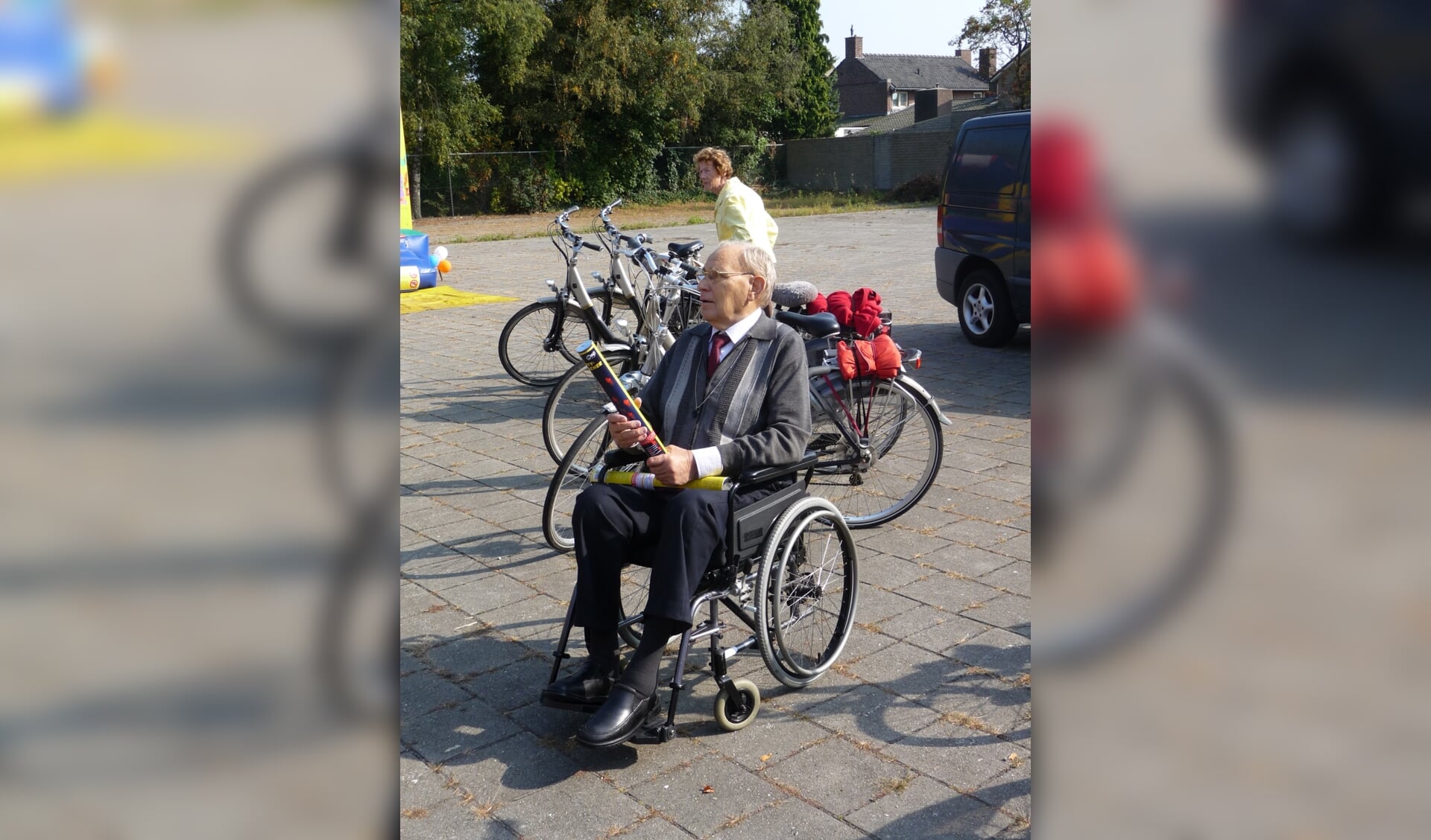 Pater Martien Konings was sinds 1983 verlamd aan beide benen. 