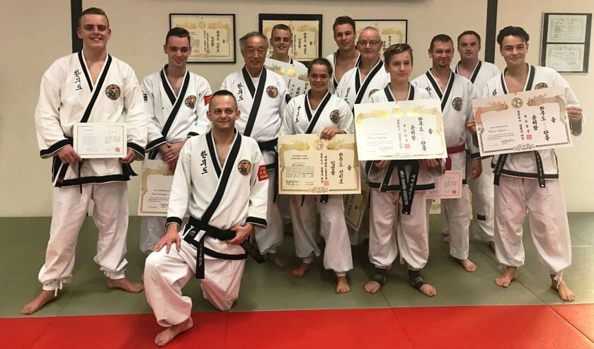 Geslaagd Hanmudo Seminar bij Chon-Ji-Kwan Martial Arts Centre Uden.