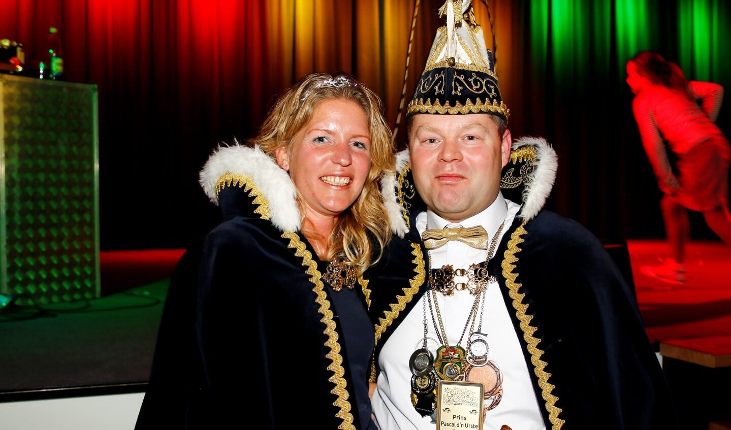 Prins Pascal Cremers en prinses Sandra van de Verkeskoppe, Beugen. Foto: Bas Delhij