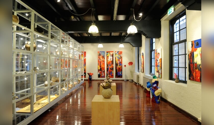 Museum Het Petershuis in Gennep, waar veel kunst is te bewonderen.