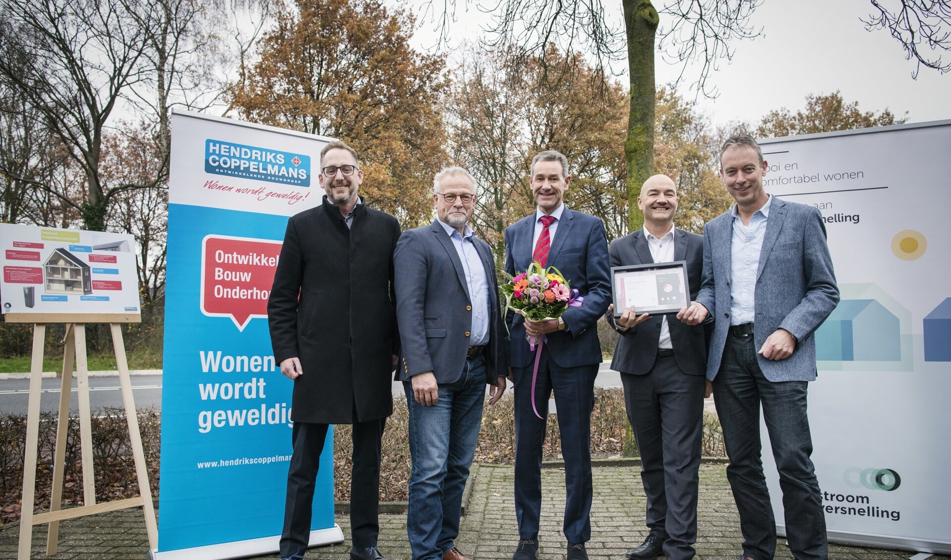 Hendriks Coppelmans Bouwgroep ontvangt certificaat NOM Keur van Stroomversnelling