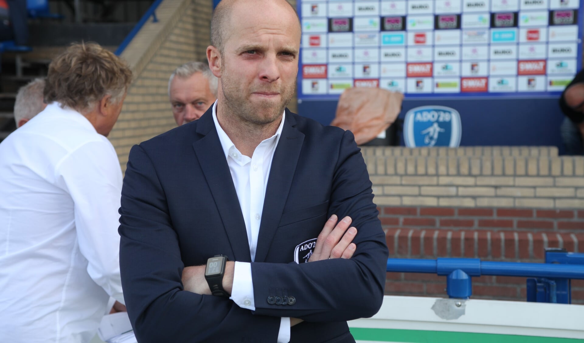 Trainer Raymond Bronkhorst van ADO'20 