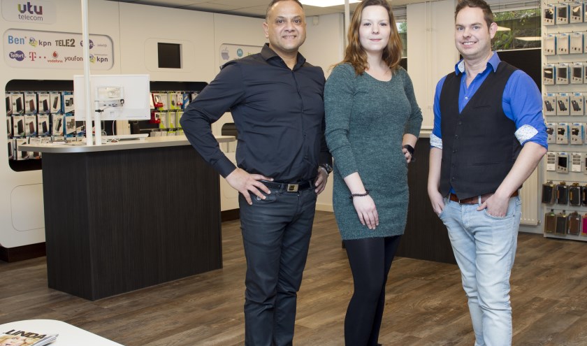 Het team van VTU Telecom (foto Ad van de Graaf).