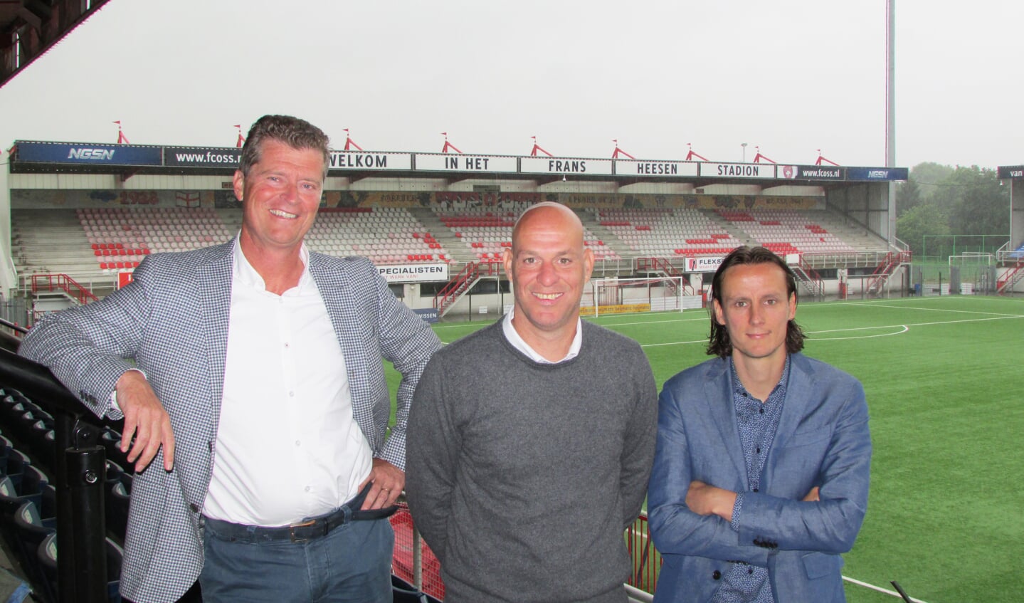 Peter Bijvelds, Klaas Wels en Marcel van der Sloot.