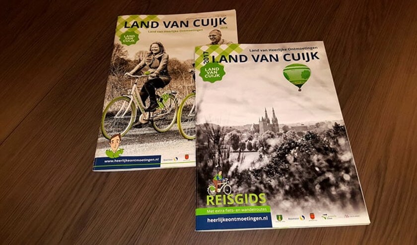 De nieuwe reisgids van Land van Cuijk verschijnt naar verwachting in het voorjaar.   