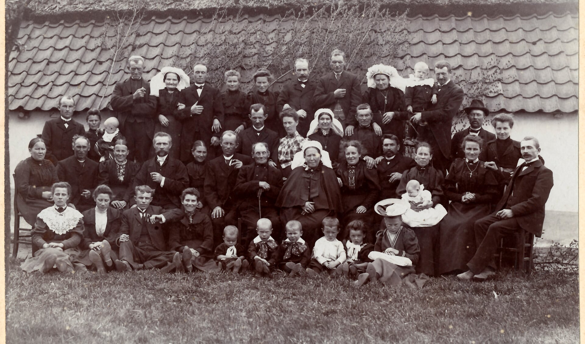 De familie Lamers anno 1907.