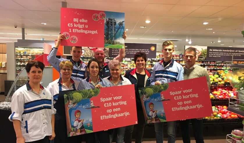 Per heden kunnen klanten van Albert Heijn Gennep weer sparen voor korting op tickets van De Efteling.