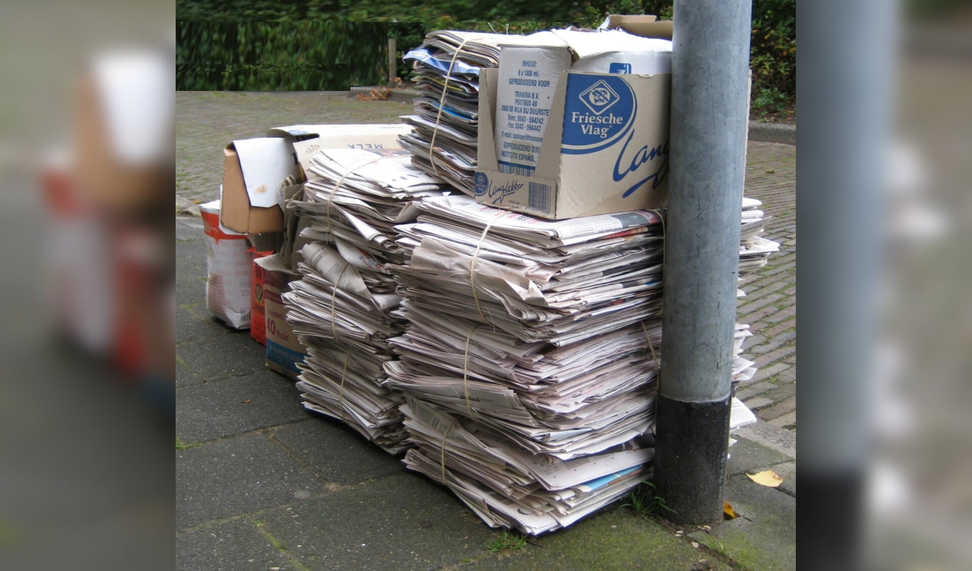 Verenigingen in de gemeente Boxmeer overwegen niet langer oud-papier op te halen.
