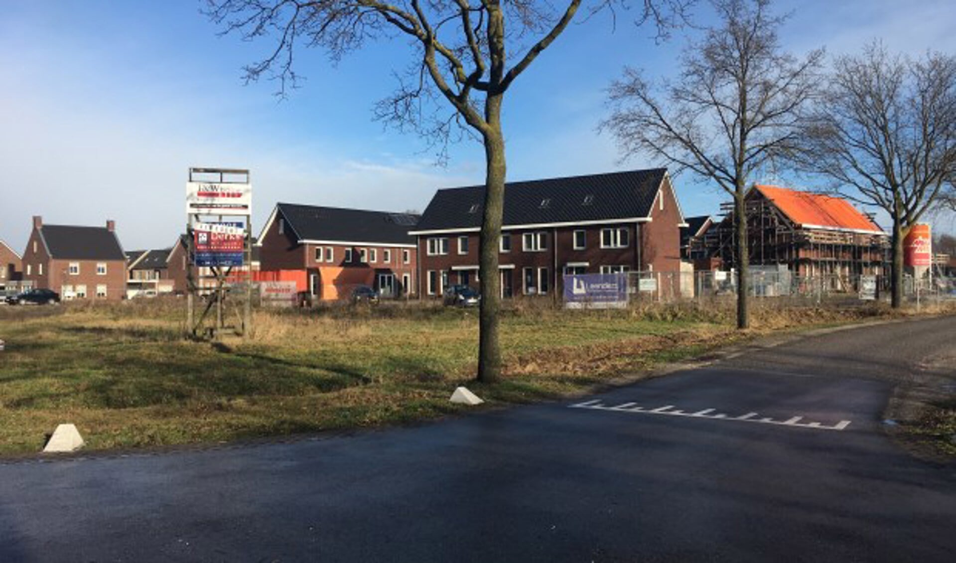 De nieuwbouwwoningen in Volkel West zijn inmiddels allemaal verkocht.